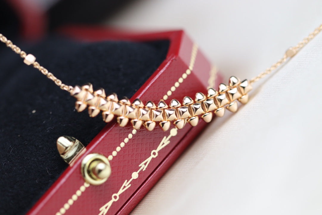 ¡®Imperial¡¯CLASH PINK GOLD NECKLACE