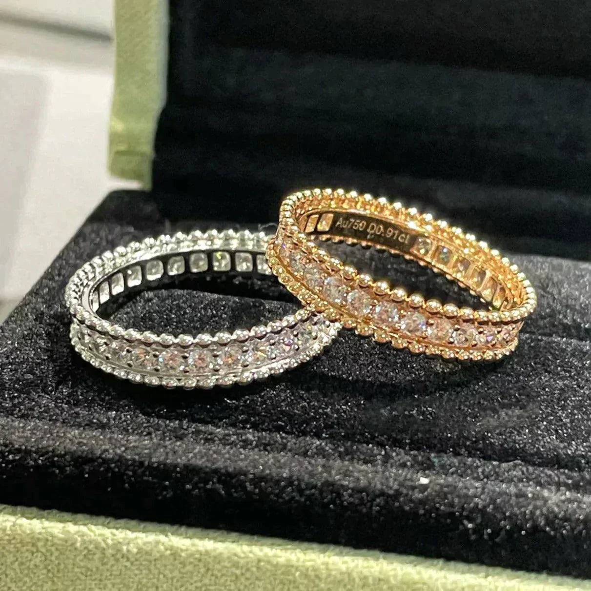 ¡®Imperial¡¯PERLEE DIAMOND ROSE GOLD RING