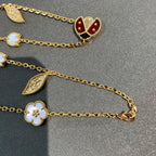 ¡®Imperial¡¯LUCKY SPRING 15 MOTIFS GOLD NECKLACE