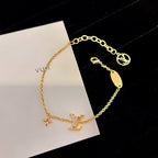 ¡®Imperial¡¯LOGO STAR MOTIF GOLD BRACELET