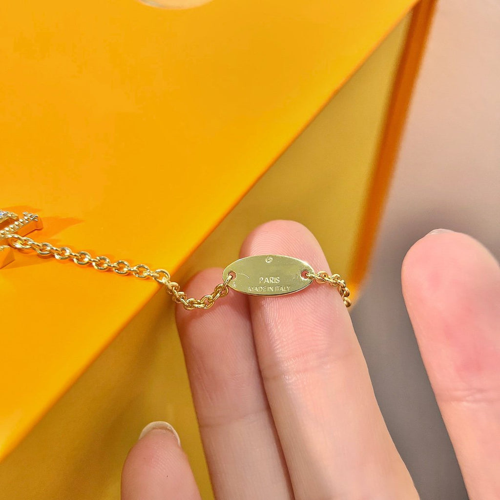 ¡®Imperial¡¯LOGO STAR MOTIF GOLD BRACELET