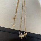 ¡®Imperial¡¯STAR BLOSSOM NECKLACE PINK GOLD DIAMONDS