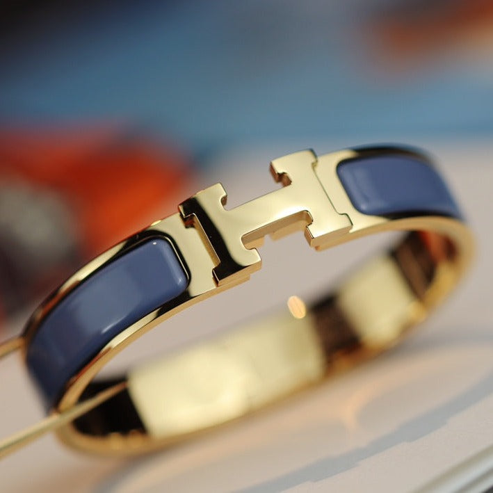 ¡®Imperial¡¯H BRACELET 12MM BLUE GRAY