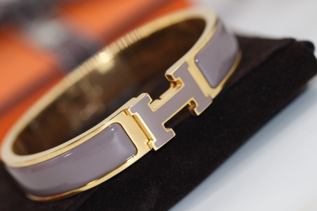 ¡®Imperial¡¯H BRACELET 12MM BROWN