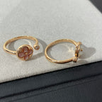 ¡®Imperial¡¯SUN 1 DIAMOND PINK MOP RING