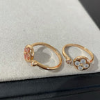 ¡®Imperial¡¯SUN 1 DIAMOND PINK MOP RING