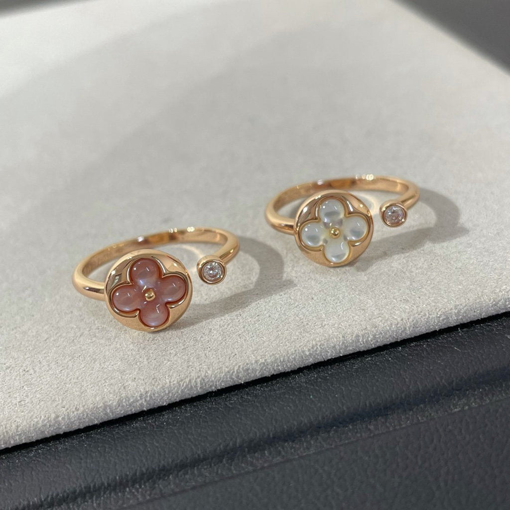 ¡®Imperial¡¯SUN 1 DIAMOND PINK MOP RING