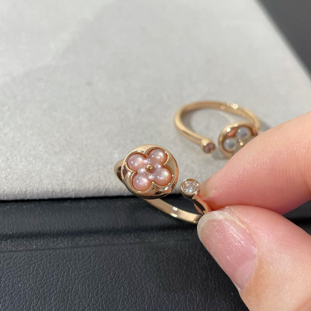 ¡®Imperial¡¯SUN 1 DIAMOND PINK MOP RING
