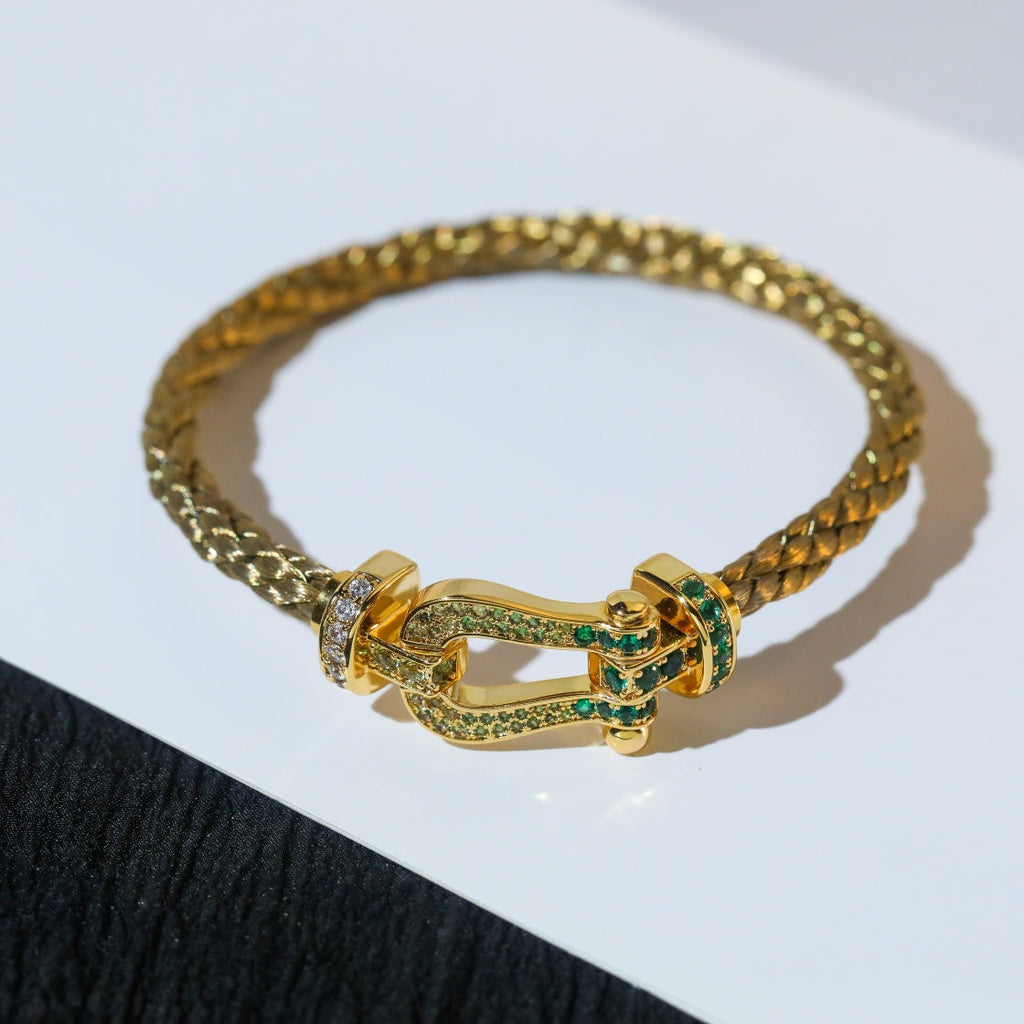 ¡®Imperial¡¯FORCE 10 GOLD GREEN DIAMOND PAVED