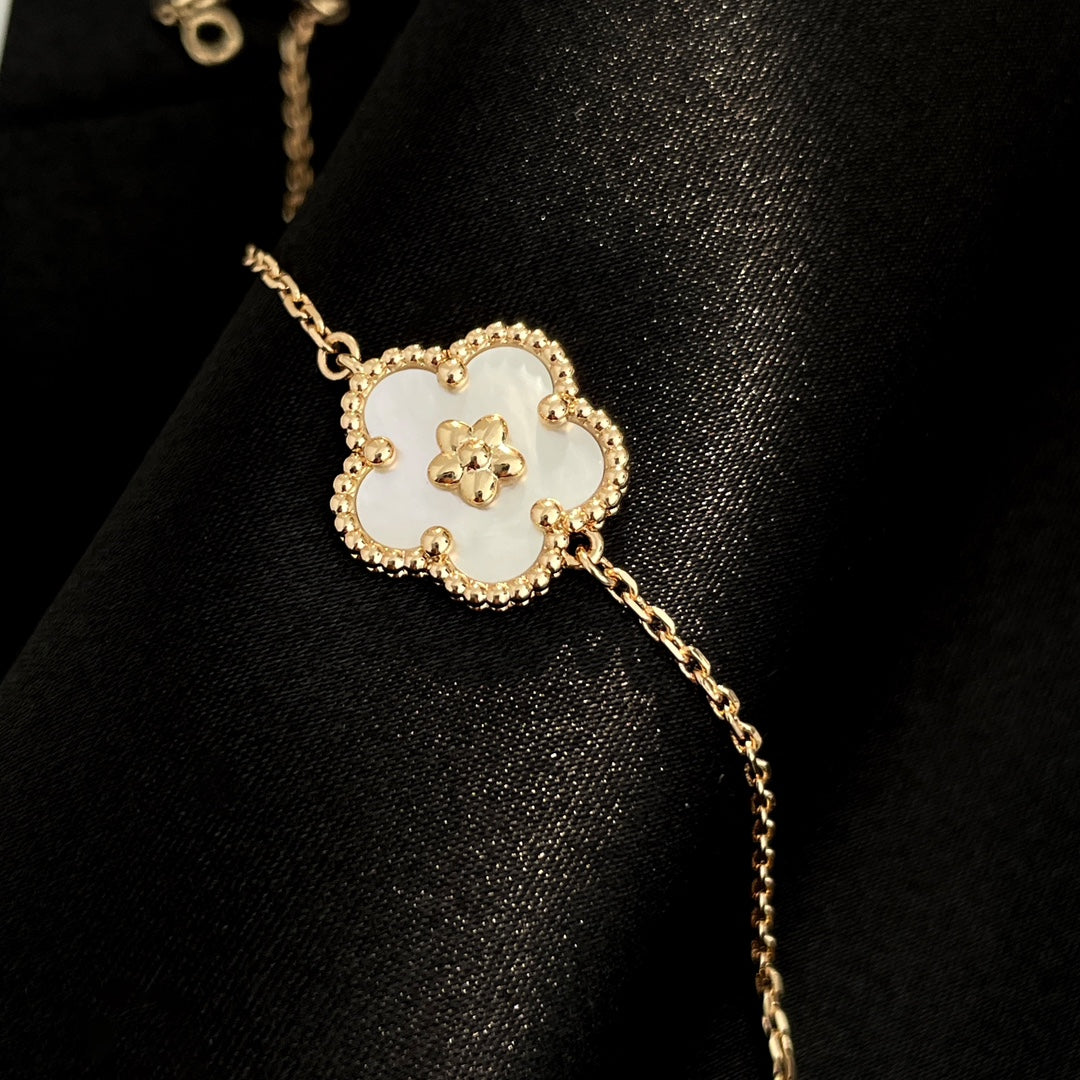 ¡®Imperial¡¯LUCKY SPRING ROSE GOLD MOP BRACELET