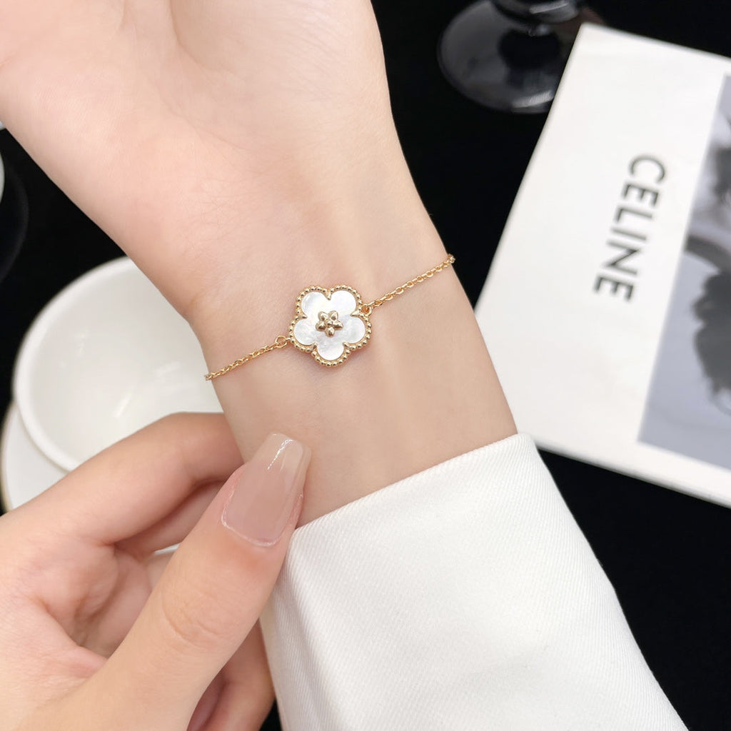 ¡®Imperial¡¯LUCKY SPRING ROSE GOLD MOP BRACELET