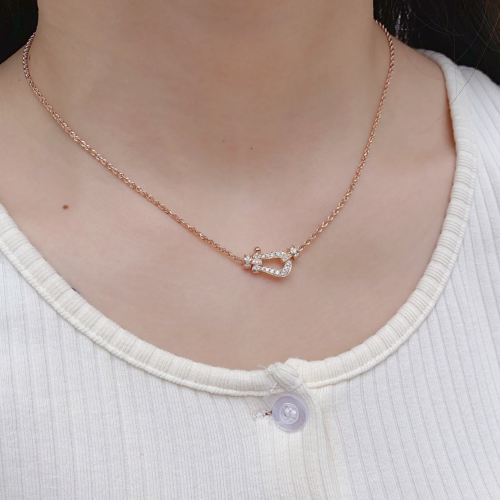 ¡®Imperial¡¯FORCE 10 PINK GOLD DIAMOND NECKLACE