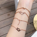 ¡®Imperial¡¯FORCE 10 PINK GOLD DIAMOND NECKLACE