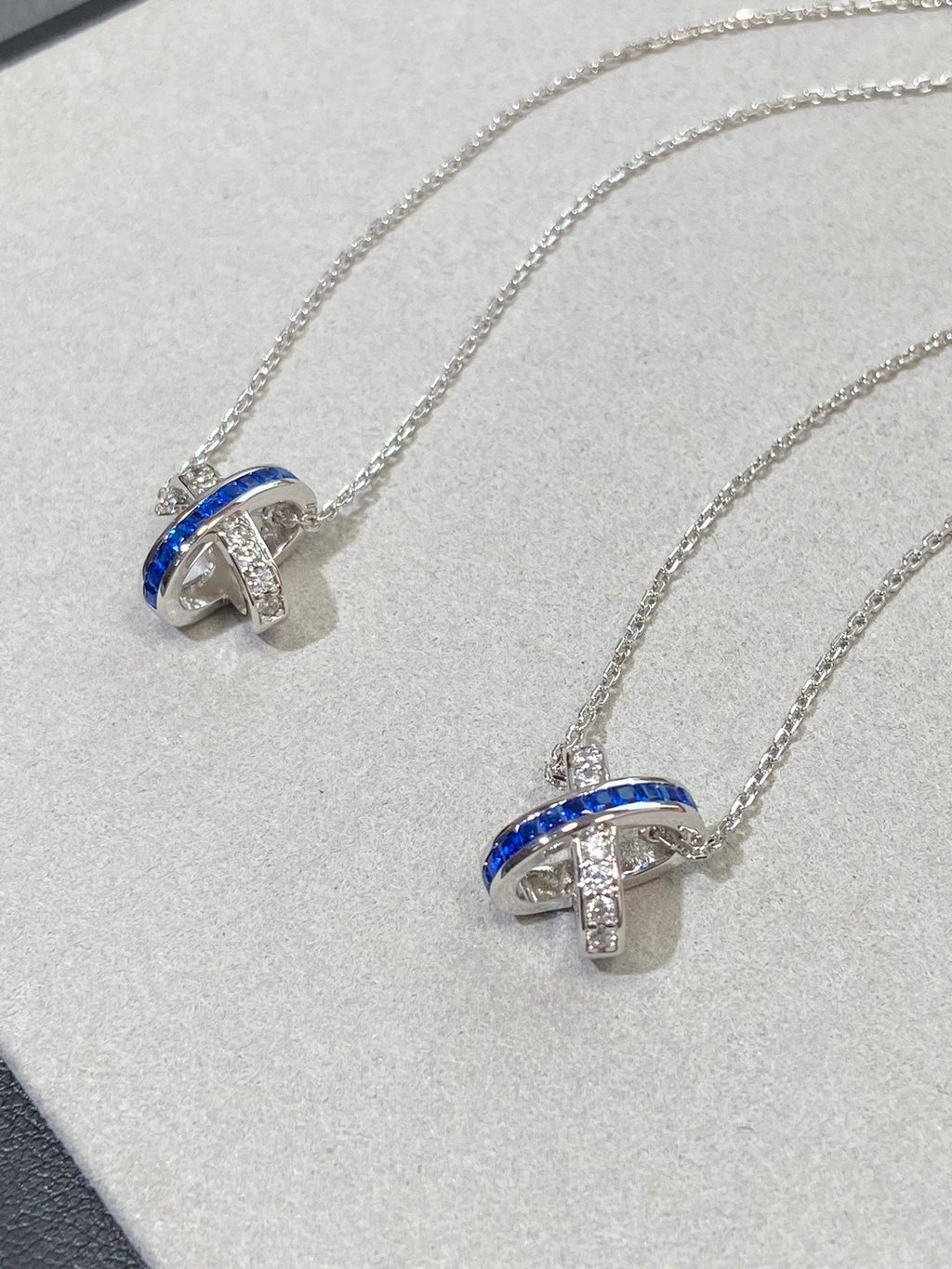 ¡®Imperial¡¯LIENS DIAMOND SILVER NECKLACE
