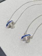 ¡®Imperial¡¯LIENS DIAMOND SILVER NECKLACE