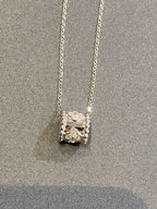 ¡®Imperial¡¯PERLEE PEDANT SIVLER DIAMOND NECKLACE
