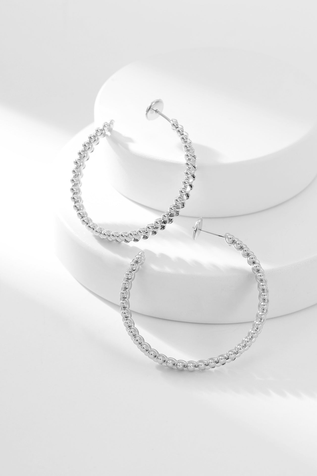 ¡®Imperial¡¯CLASH HOOP EARRINGS