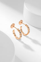 ¡®Imperial¡¯BEE LOVE DIAMOND HOOP EARRINGS