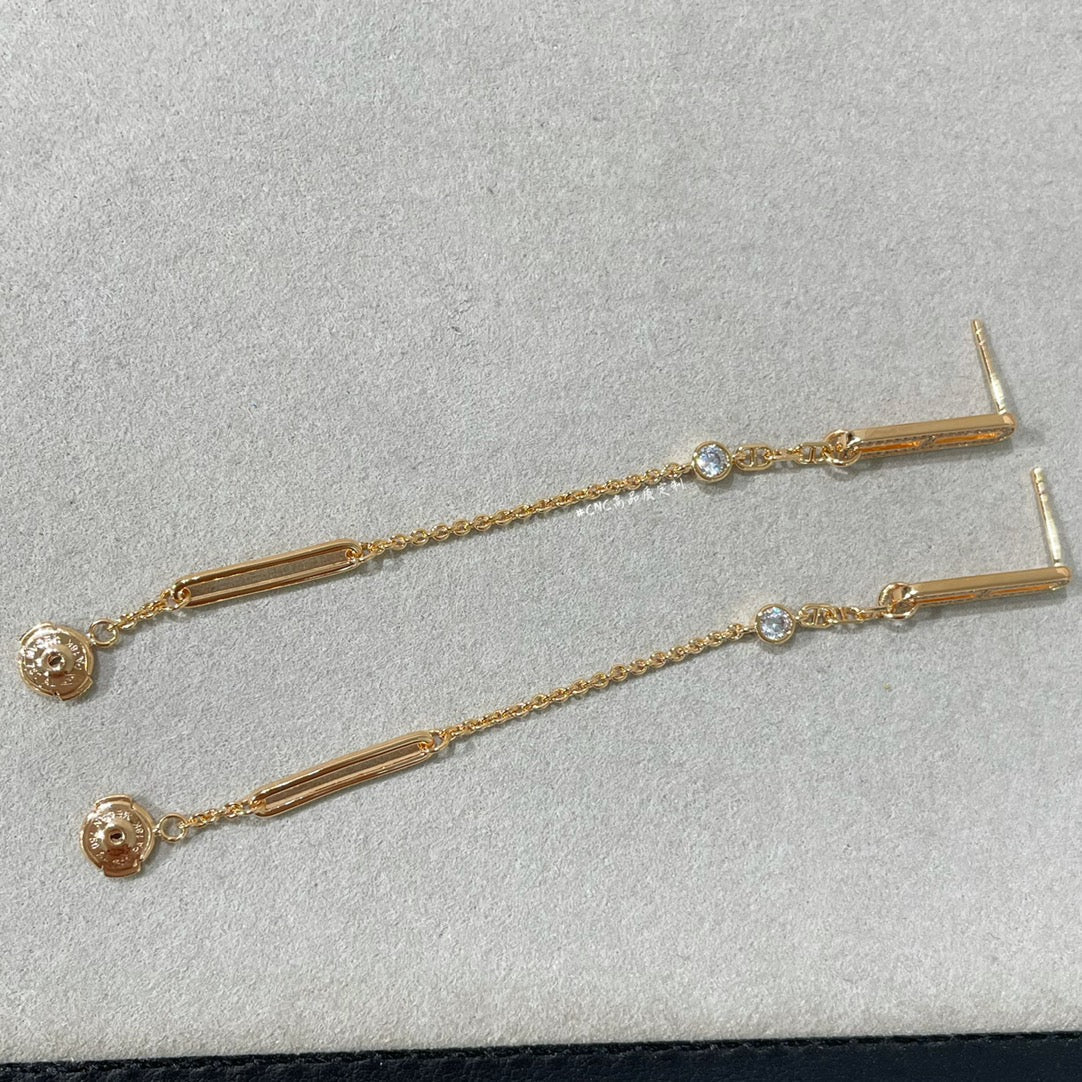 ¡®Imperial¡¯CHAINE CHAOS DIAMOND DROP EARRINGS
