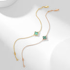 ¡®Imperial¡¯CLOVER BRACELET MALACHITE 1 MOTIF