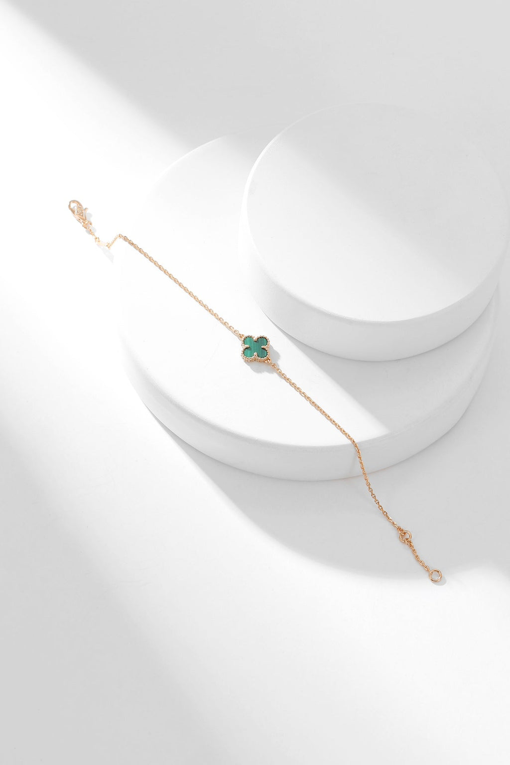 ¡®Imperial¡¯CLOVER BRACELET MALACHITE 1 MOTIF