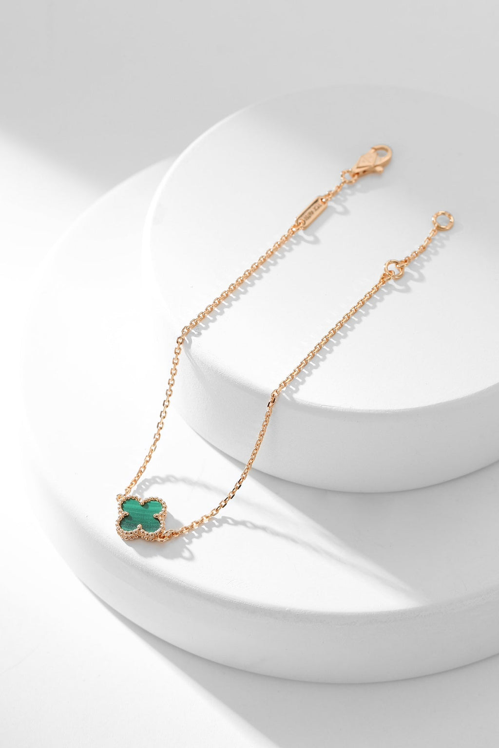 ¡®Imperial¡¯CLOVER BRACELET MALACHITE 1 MOTIF