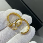 ¡®Imperial¡¯LOVE DIAMOND GOLD HOOP EARRINGS