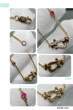 ¡®Imperial¡¯FORCE 10 DIAMOND PINK GOLD NECKLACE