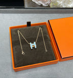 ¡®Imperial¡¯POP H SKY BLUE NECKLACE
