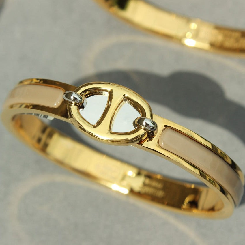 ¡®Imperial¡¯CLIC CHAINE GOLD BRACELET