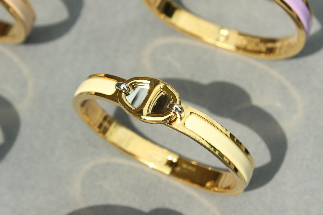 ¡®Imperial¡¯CLIC CHAINE GOLD BRACELET