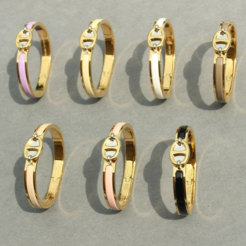 ¡®Imperial¡¯CLIC CHAINE GOLD BRACELET