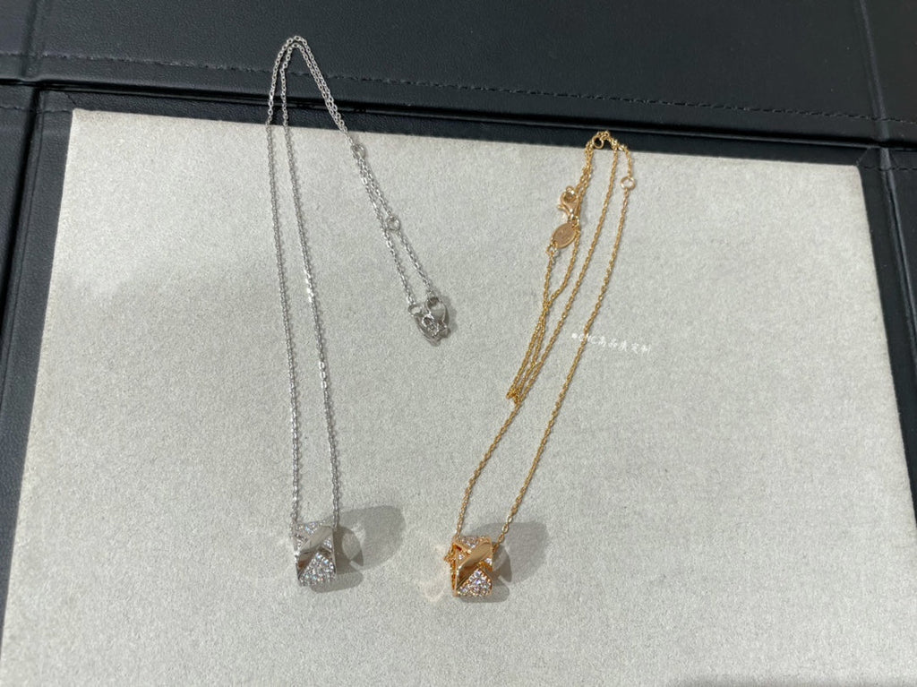 ¡®Imperial¡¯LIENS EVIDENCE DIAMOND PAVED NECKLACE
