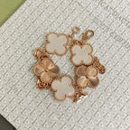 [Imperial]New CLOVER WHITE PEARL MOP 5 MOTIF BRACELET COLLECTION