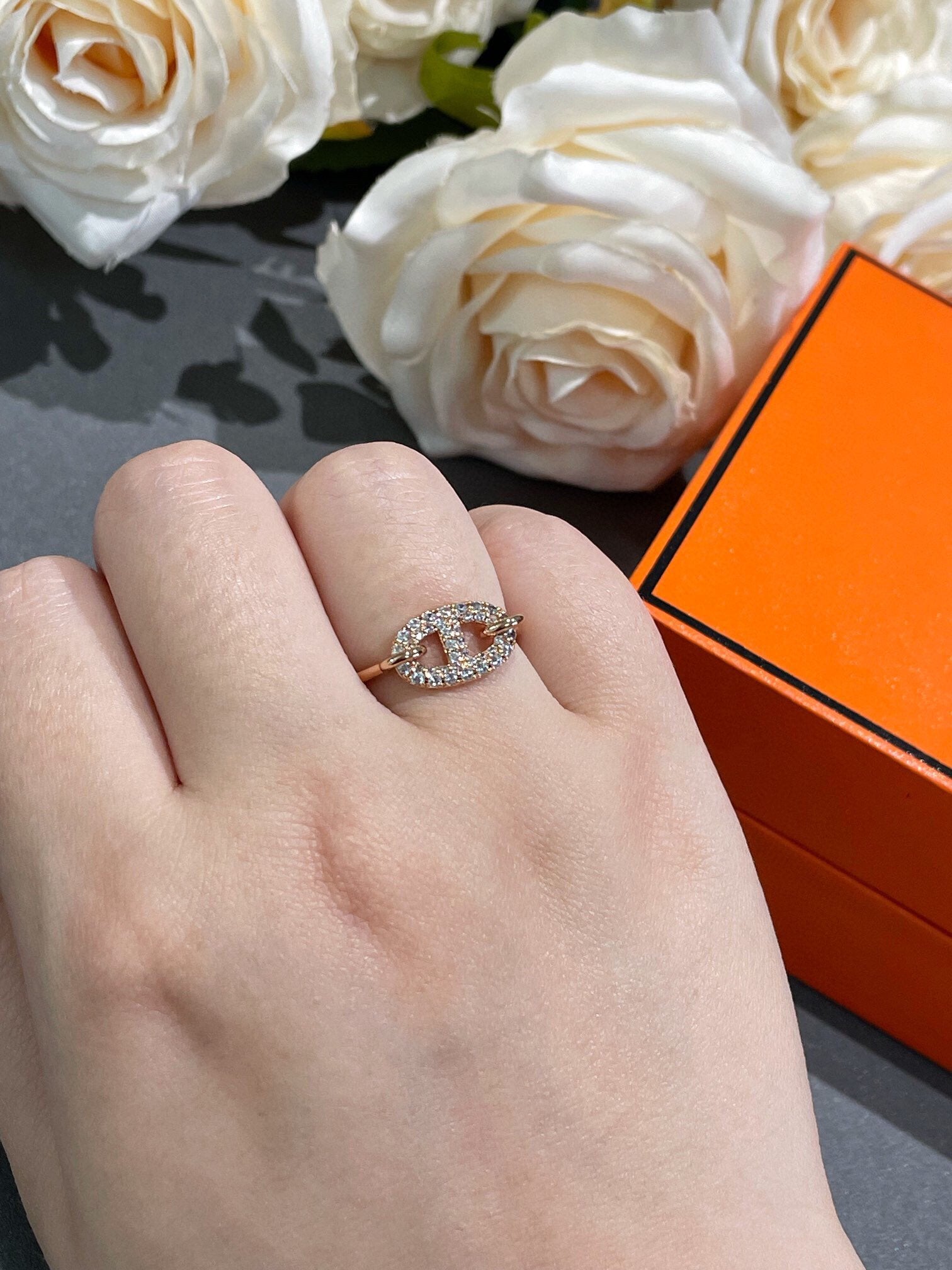 ¡®Imperial¡¯RONDE SMALL DIAMOND RING