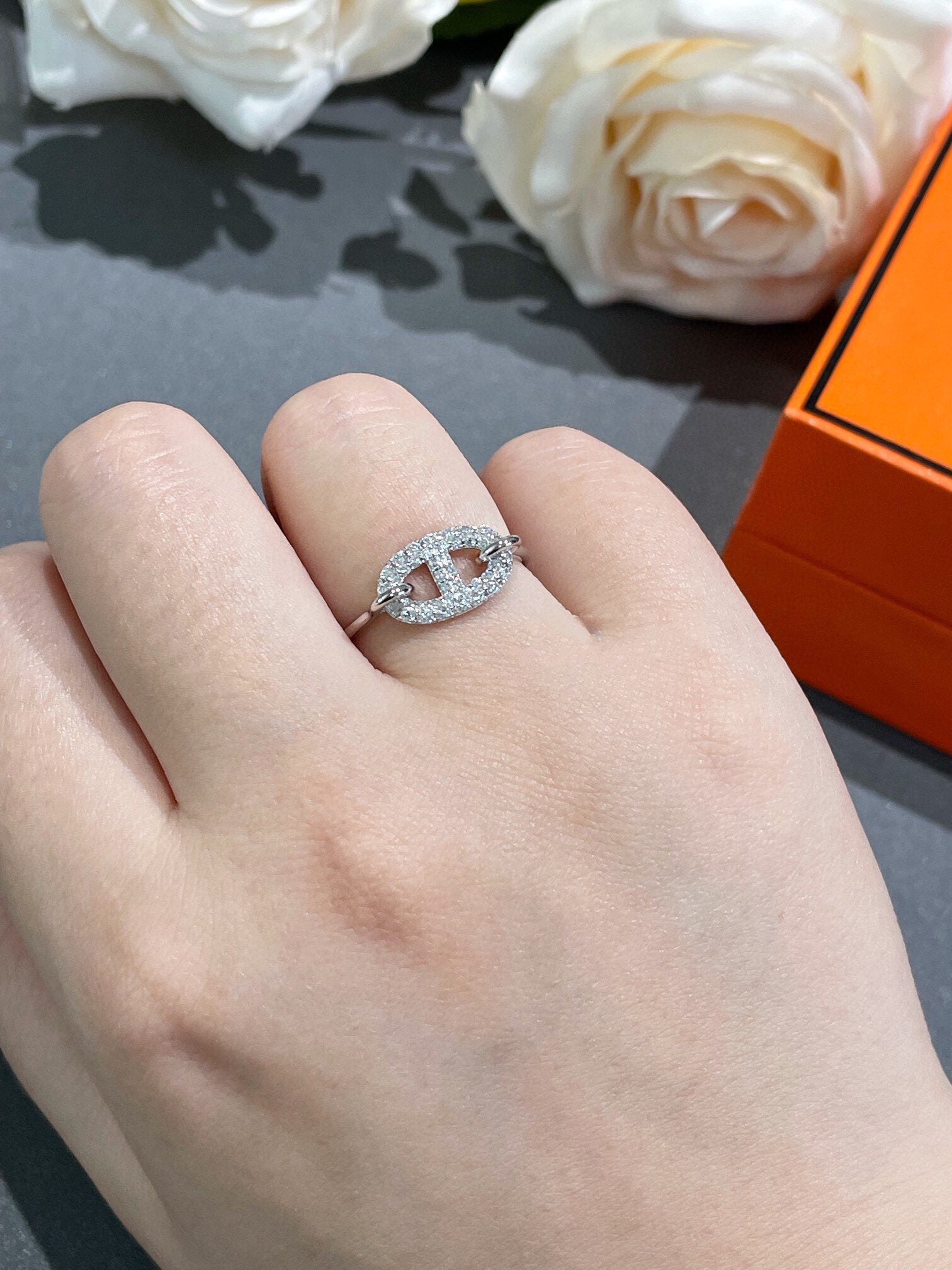 ¡®Imperial¡¯RONDE SMALL DIAMOND RING