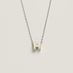 ¡®Imperial¡¯HM CLIC YELLOW ENAMEL GOLD NECKLACE