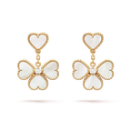 ¡®Imperial¡¯CLOVER SWEET WHITE MOP EARRINGS