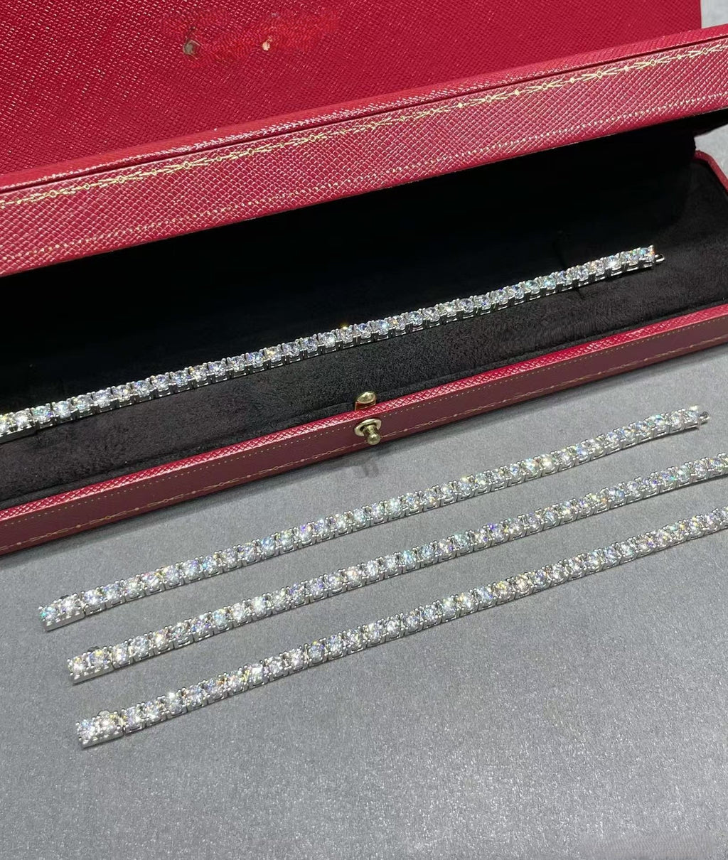 [¡®Imperial¡¯]TENNIS BRACELET WITH FULL DIAMOND SETTING