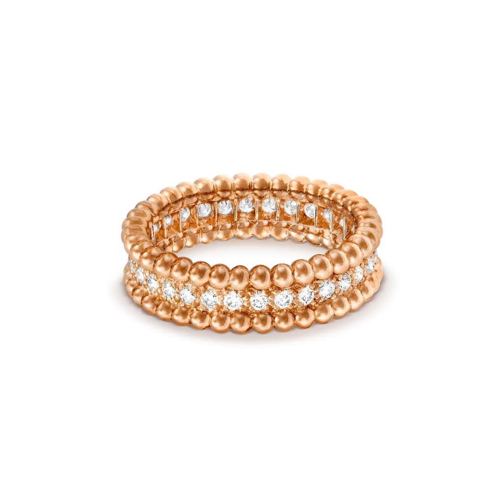 ¡®Imperial¡¯PERLEE DIAMOND ROSE GOLD RING