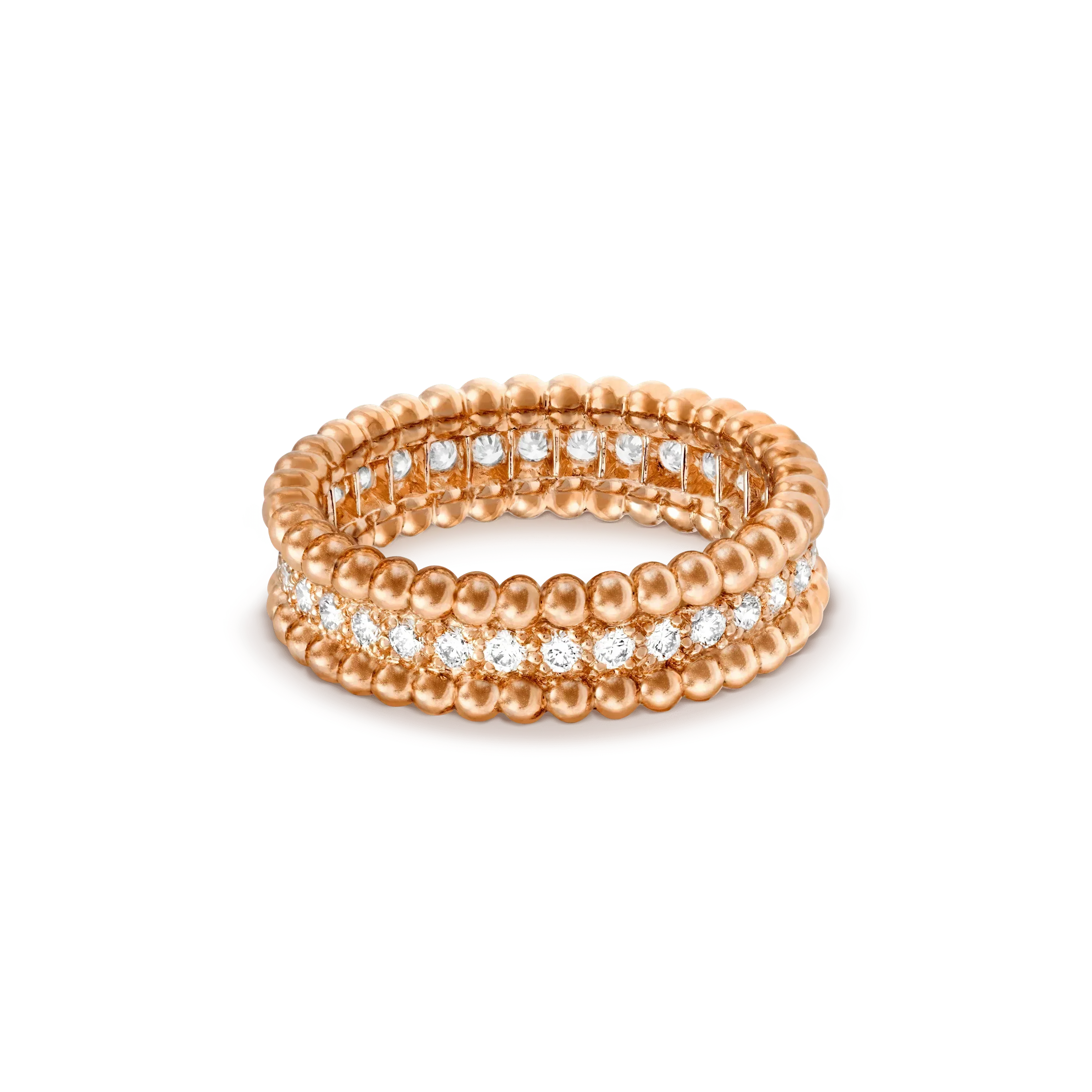 ¡®Imperial¡¯PERLEE DIAMOND ROSE GOLD RING