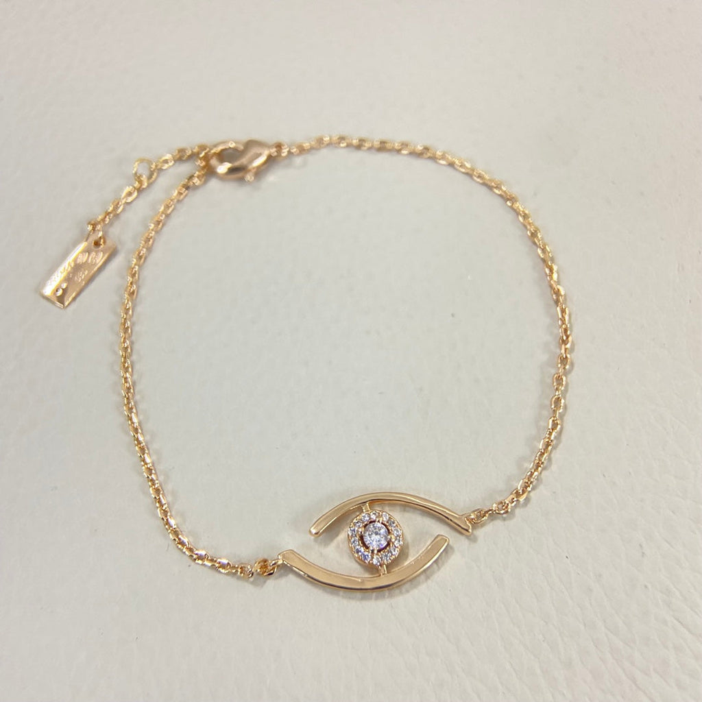 [Imperial] Eye Pave-Set Diamond Bracelet