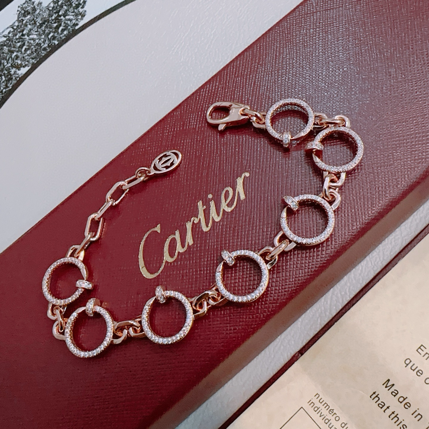 ¡®Imperial¡¯LOVE&JUSTE BRACELET DIAMONDS