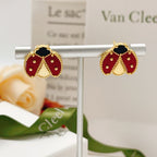 ¡®Imperial¡¯LUCKY LADYBUG EARRINGS