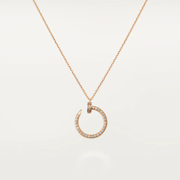 ¡®Imperial¡¯JUSTE NECKLACE PINK GOLD DIAMONDS
