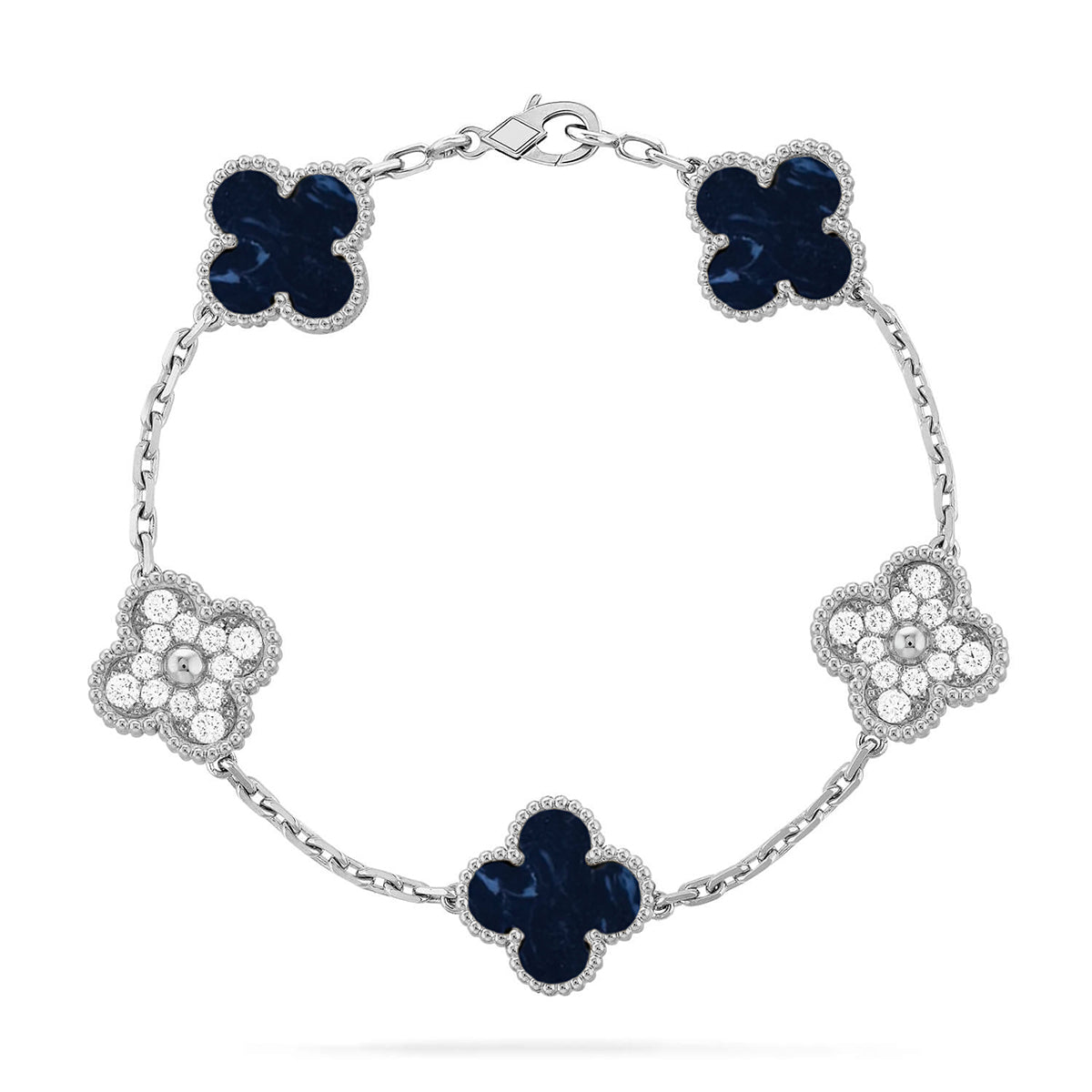 [Imperial]New CLOVER 5 MOTIF PIETERSITE BRACELET COLLECTION