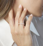 ¡®Imperial¡¯ALLIANCE LIENS VIDENCE PAVED DIAMOND 4MM RING