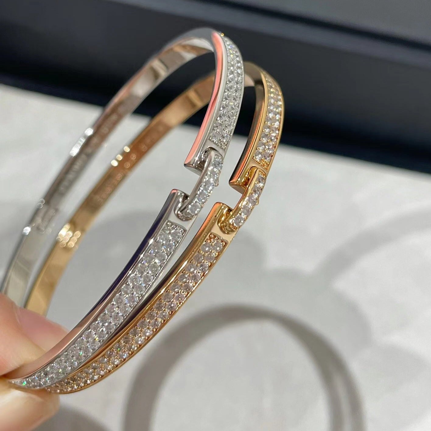 ¡®Imperial¡¯LIENS VIDENCE DIAMOND PAVED BRACELET