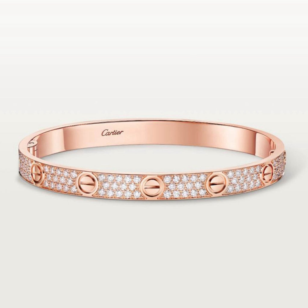 ¡®Imperial¡¯LOVE BRACELET 6.1MM DIAMOND-PAVED 10 BIG DIAMONDS