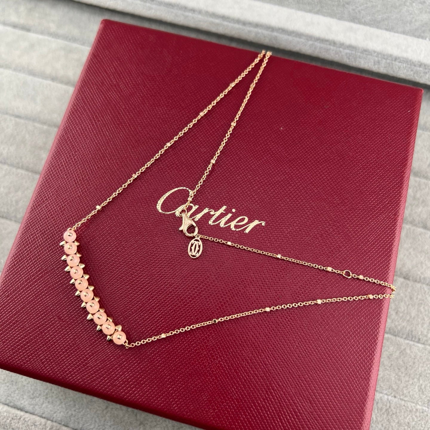 [Imperial] CLASH NEW COLORED GEMSTONE NECKLACE